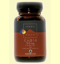 CoQ10 30 mg Complex - Coenzim Q-10 Antioxidant - Terra Nova - 50 càpsules