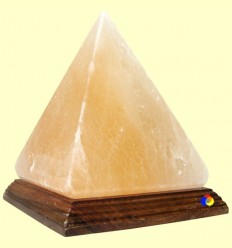 Llum de Sal Himàlaia amb forma de Piràmide
