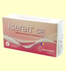 Iseren CR - Isoflavones - Pharmadiet - 30 comprimits
