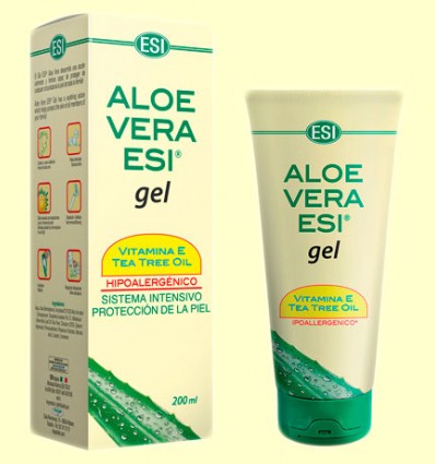 Gel d'Aloe Vera amb Vitamina E i arbre del Te - Laboratoris ESI - 200 ml
