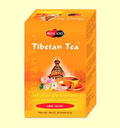 Tibetan Tea - Infusió d'herbes - Sabor Natural - 90 bossetes