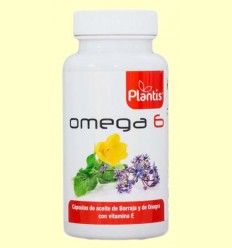 Omega 6 - Oli d'Onagra i Borratja amb Vitamina E - Plantis - 100 càpsules