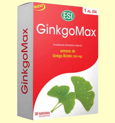 GinkgoMax - Laboratoris ESI - 30 tabletes
