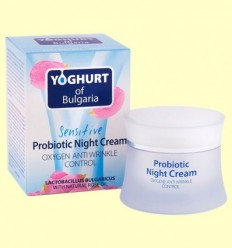 Crema Antiarrugues de Nit amb Probiòtics - Yogur de Bulgaria - 50 ml