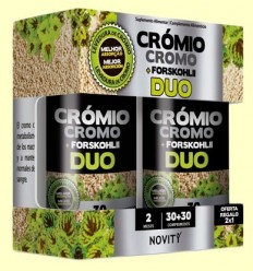 Crom + Forskohlii Duo - Novity - 60 comprimits