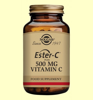 Ester C Plus 500 mg - Vitamina C - Solgar - 100 càpsules vegetals