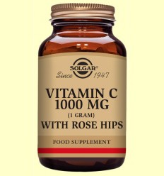 Vitamina C Rose Hips C 1000 mg - Solgar - 250 comprimits