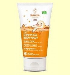 Xampú i Gel 2 en 1 Kids - Taronja Fruiter - Weleda - 150 ml