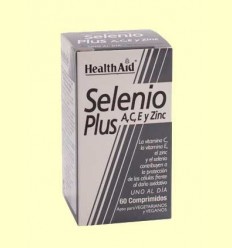 Seleni Plus amb Vitamines A, C, E i Zinc - Health Aid - 60 comprimits