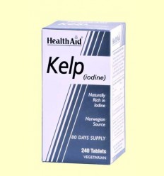 Kelp Noruec - Ric en iode - Health Aid - 240 comprimits