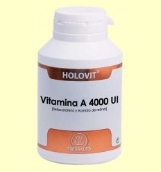 Holovit Vitamina A 4000UI - Equisalud - 180 càpsules