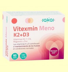 Vitexmin Main K2 + D3 - Sakai - 60 càpsules