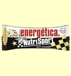 Barreta Energètica - Sabor Vainilla & Cookies - NutriSport - 44 grams