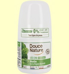 Desodorant Menta Roll On - Douce Nature - 50 ml