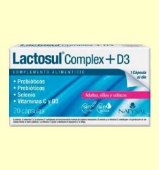 Lactosul Complex amb Vitamina D3 - Natysal - 20 càpsules