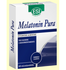 Melatonina Pura 1 mg - Melatonina - Laboratorios Esi - 60 microtabletas