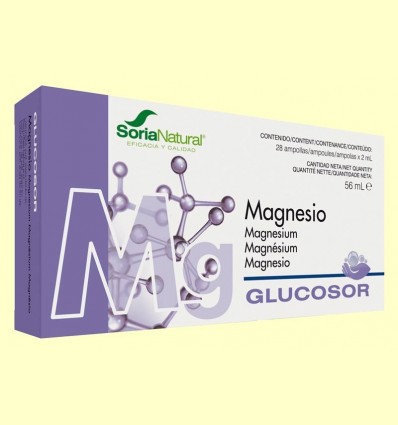 Glucosor Magnesi - Soria Natural - 28 ampolles