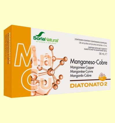Diatonato 2 - Manganès i Coure - Soria Natural - 28 ampolles