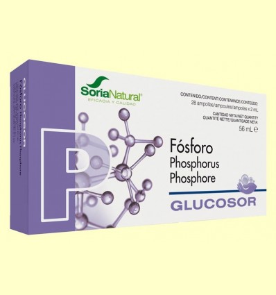 Glucosor Fòsfor - Soria Natural - 28 ampolles