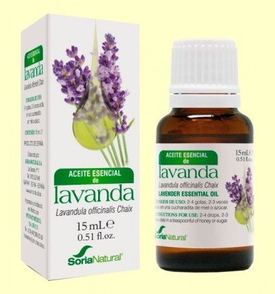 Oli Essencial de Lavanda - Soria Natural - 15 ml