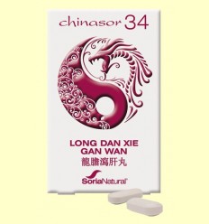 Chinasor 34 - LONG DONEN Xie GAN WAN - Soria Natural - 30 comprimits