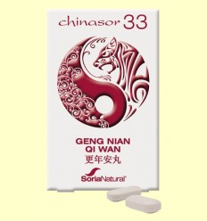 Chinasor 33 - Geng Nian QI WAN - Soria Natural - 30 comprimits