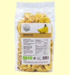 Banana Xips deshidratada Ecològica - Eco -Salim - 250 grams