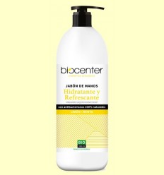 Sabó de Mans de Llimona i Menta Bio - Hidratant i Refrescant - Biocenter - 1 litre