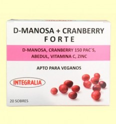 D Manosa Cranberry Forte - Integralia - 20 sobres