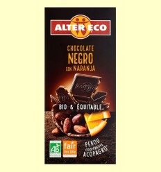 Xocolata Negre amb Taronja Bio - Alter Eco - 100 grams