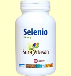 Seleni L-selenometionina - Sura Vitasan - 100 càpsules