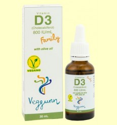 Vitamina D3 Family - Veggunn - 30 ml