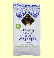 Alga Snack Nori - Clearspring - 4 grams