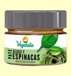 Paté d'Algues i Espinacs Bio - Vegetalia - 110 grams