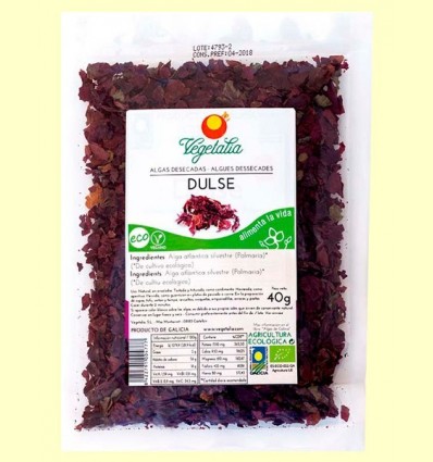 Alga Dulse Eco - Vegetalia - 40 grams