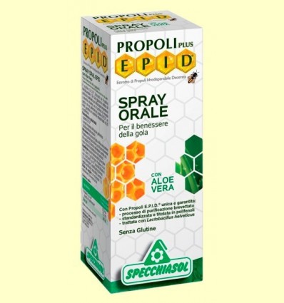Epid Spray Oral amb Aloe Vera - Specchiasol - 15 ml