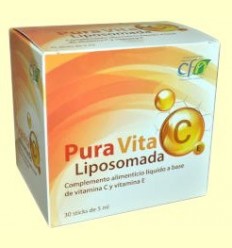 Pura Vita C Liposomada - Vitamina C - CFN - 30 estics