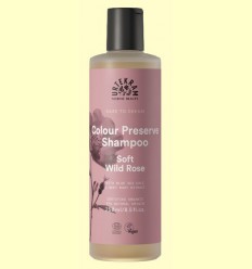 Xampú Soft Wild Rose Colour Preserve - Urtekram - 250 ml