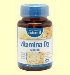 Vitamina D3 4000 ui - Naturmil - 60 perles