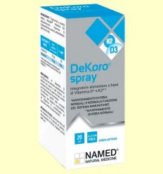 DeKoro Spray - Vitamina D3 i K2 - Named - 20 ml