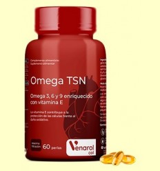 Omega TSN - Omega 3, 6 i 9 i Vitamina E - Herbora - 60 perles