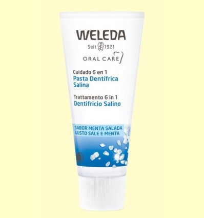 Pasta dentrífica salina - Weleda - 75 ml