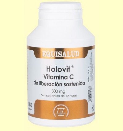 Holovit Vitamina C d'Alliberament Sostinguda - Equisalud - 180 comprimits