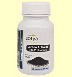 Carbó Activat amb Probiòtics - Sotya - 90 càpsules