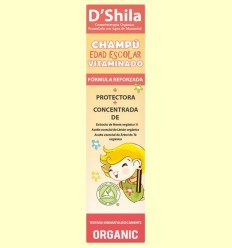 Xampú Vitaminado Anti Paràsits - Especial Edat Escolar - D'Shila - 250 ml