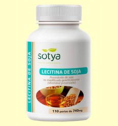 Lecitina de Soja 740 mg - Sotya - 110 perles