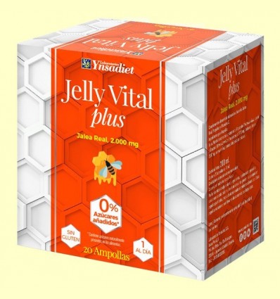Gelea Reial Jelly Vital Plus - Ynsadiet - 20 ampolles