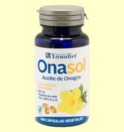 Onasol Oli d'Onagra - Ynsadiet - 100 càpsules vegetals