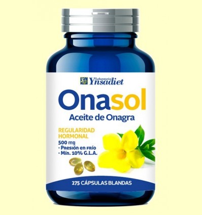 Onasol Oli d'Onagra - Ynsadiet - 275 càpsules vegetals