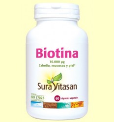 Biotina 10.000 µ - Sura Vitasan - 60 càpsules